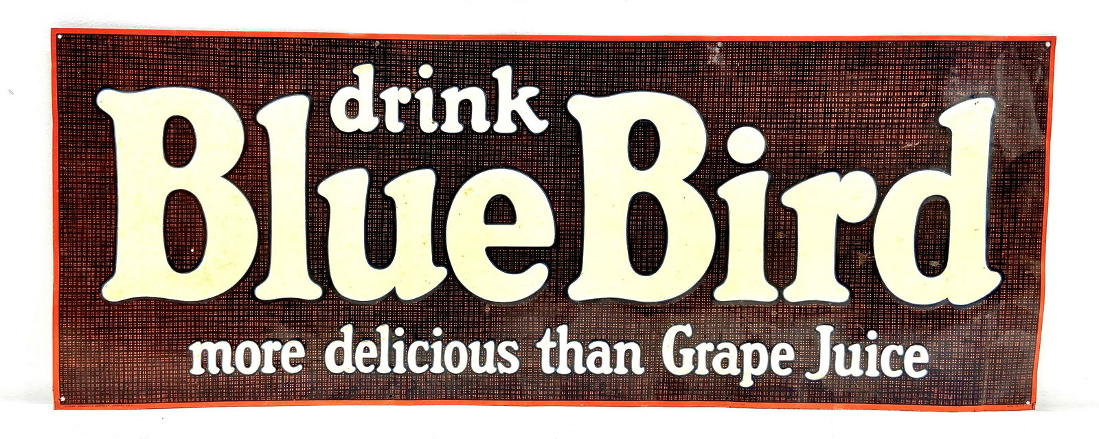 Drink Blue Bird Advertising Sign (1 of 4)