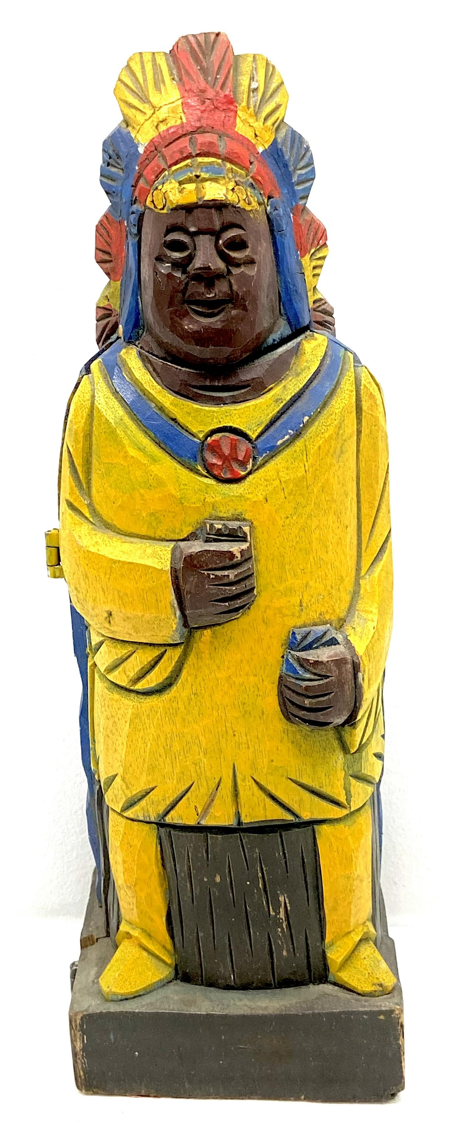 Folk Art Indian Bottle Holder (1 of 3)