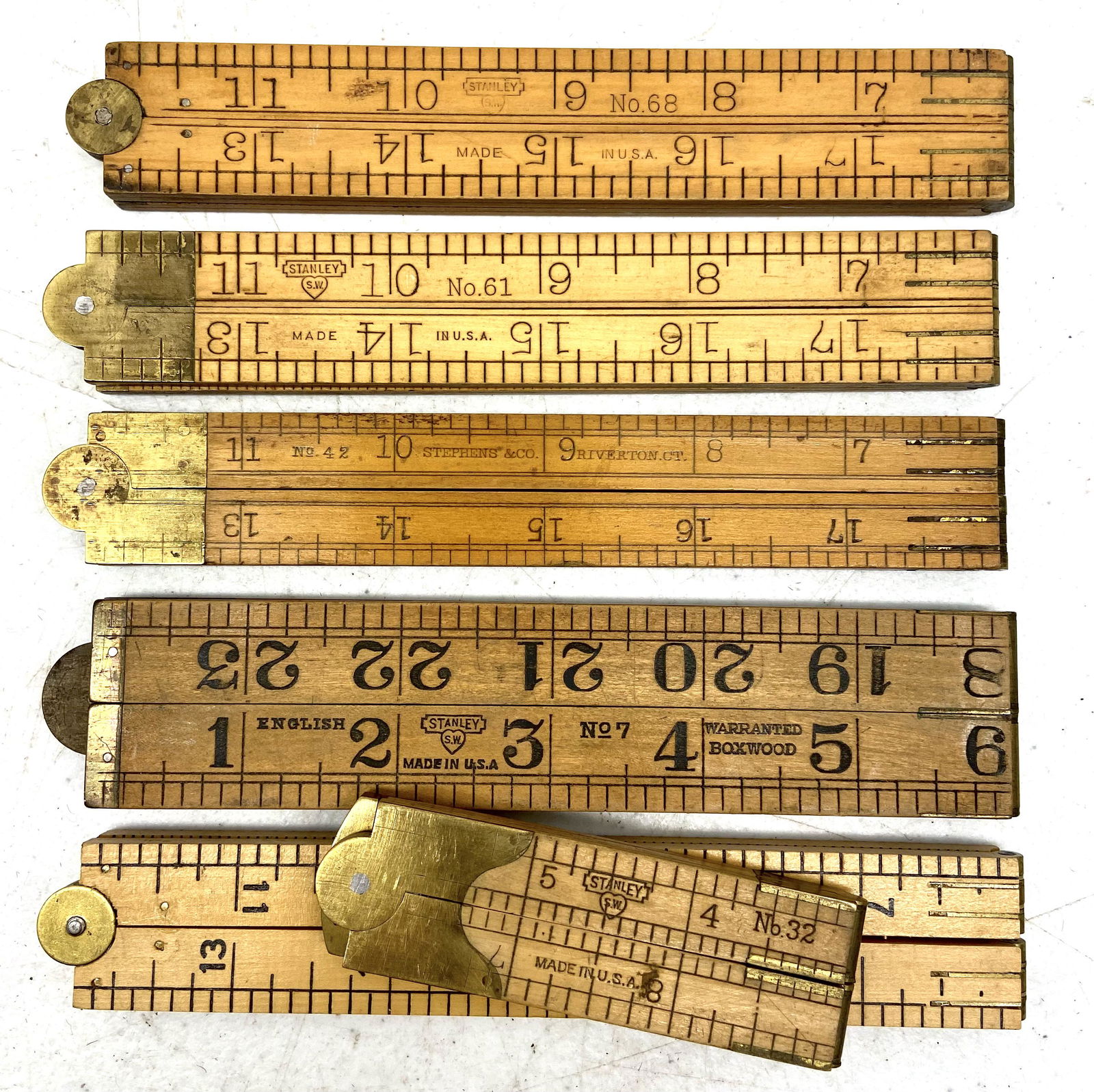 Stanley Folding Rules, etc. (1 of 1)