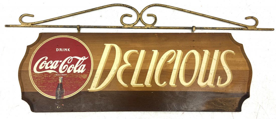 Coca Cola Advertising Sign (1 of 3)