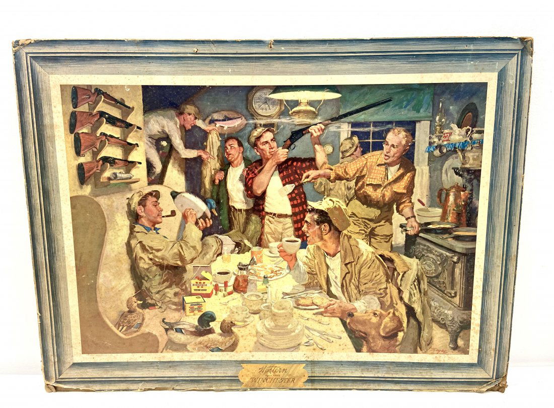 Winchester Advertising Cardboard Display (1 of 5)