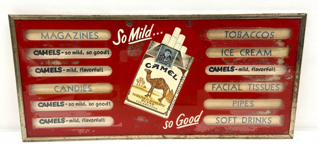 Camel Advertising Menu Board Sign (1 of 4)