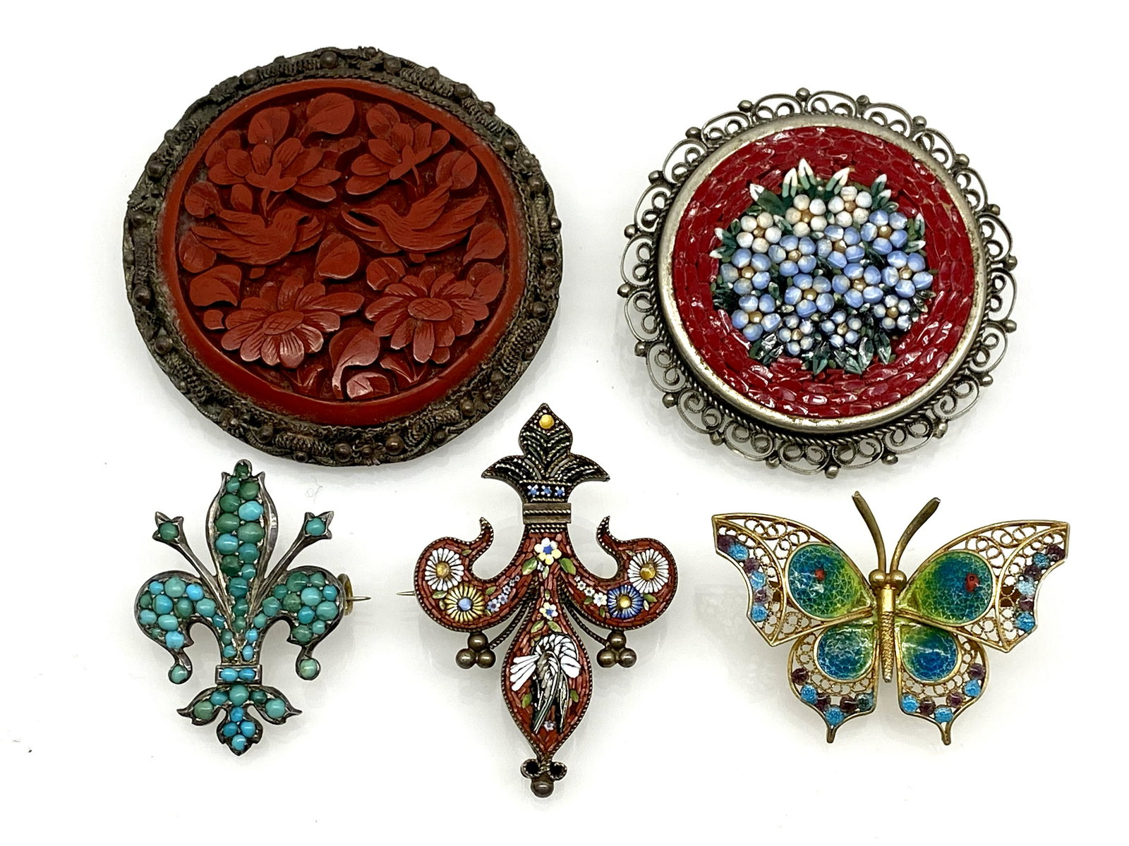 Assorted Pins Brooches (1 of 2)