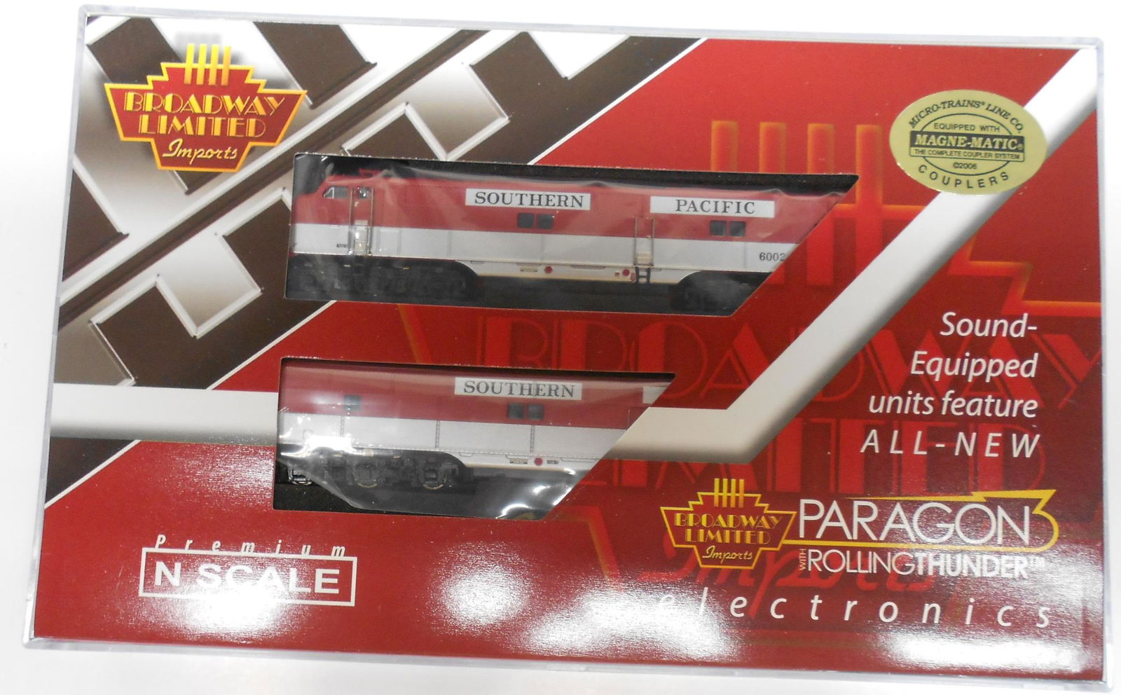 N Scale Broadway Limited SP E7A&B DCC & Sound (1 of 4)