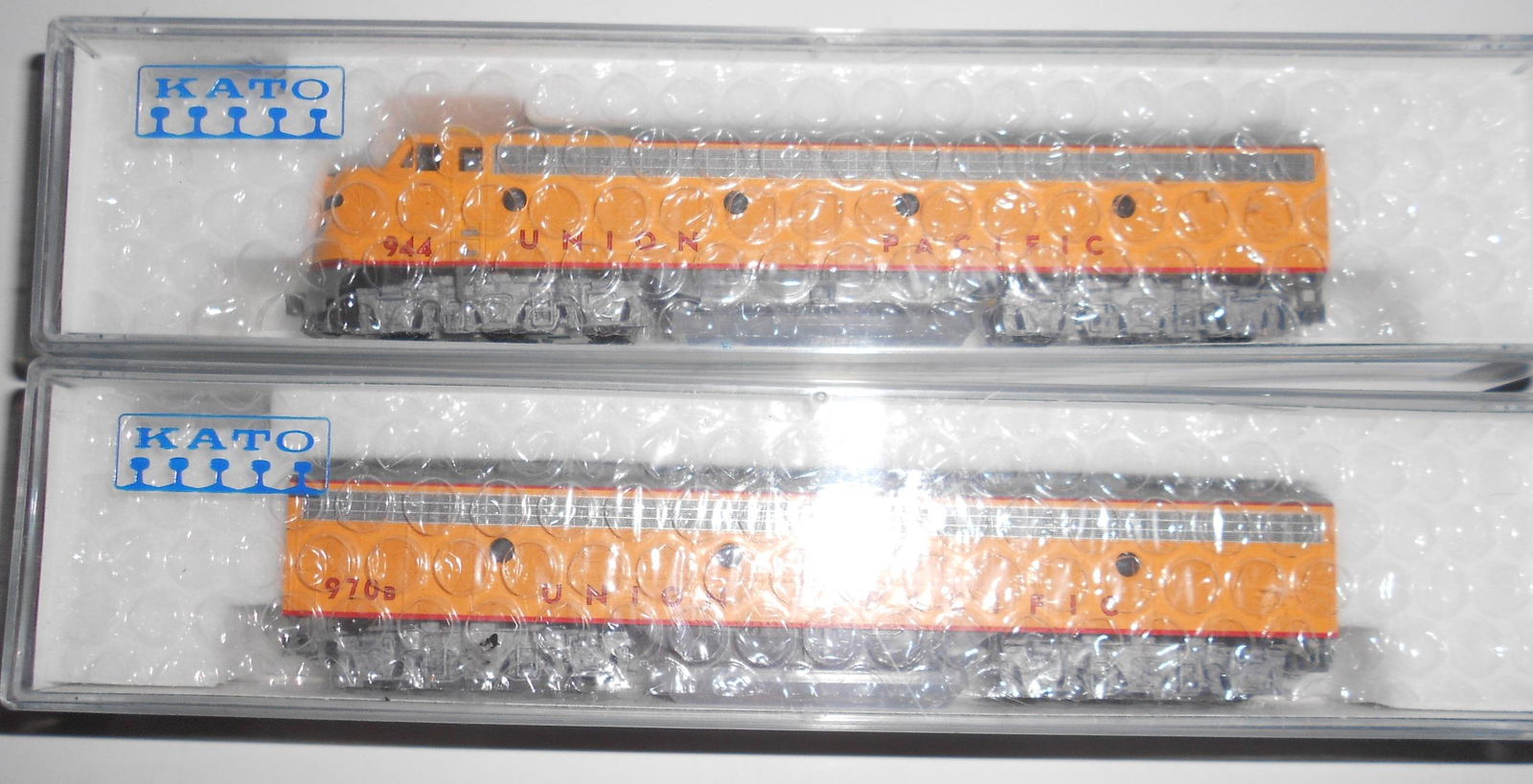 N Scale Kato Union Pacific E8 A&B Locomotives (1 of 3)