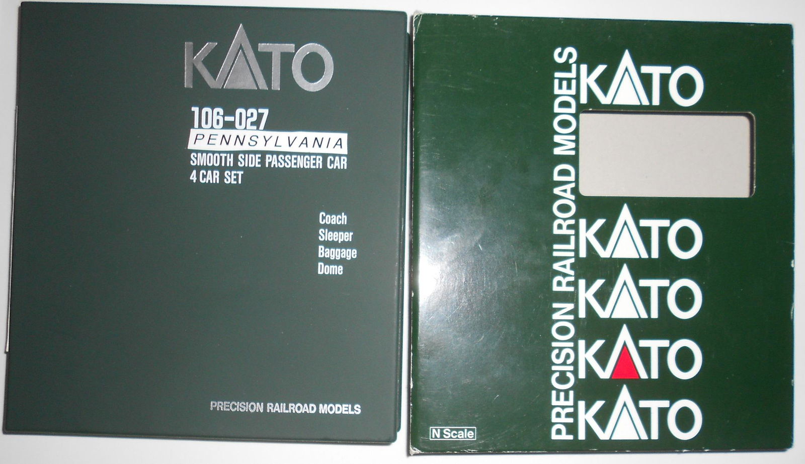 N Scale Kato 106-027 With Pennsy GG1 Locomotive (1 of 3)