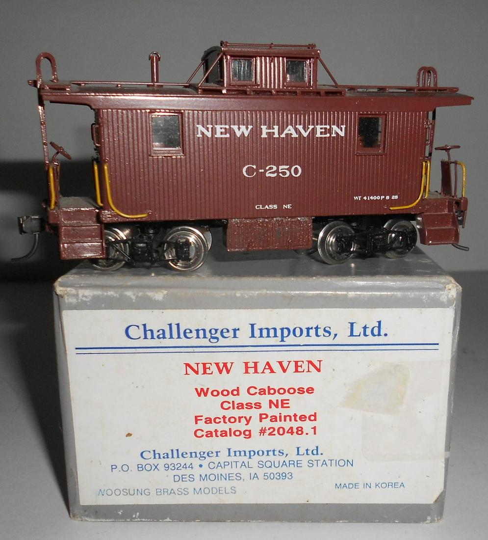 HO Brass - CIL New Haven NE Caboose f/p (1 of 4)