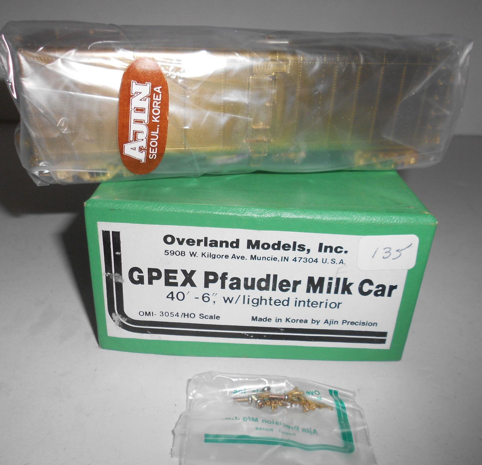 HO Brass - OMI 3054 Pfaudler Milk Car (1 of 3)