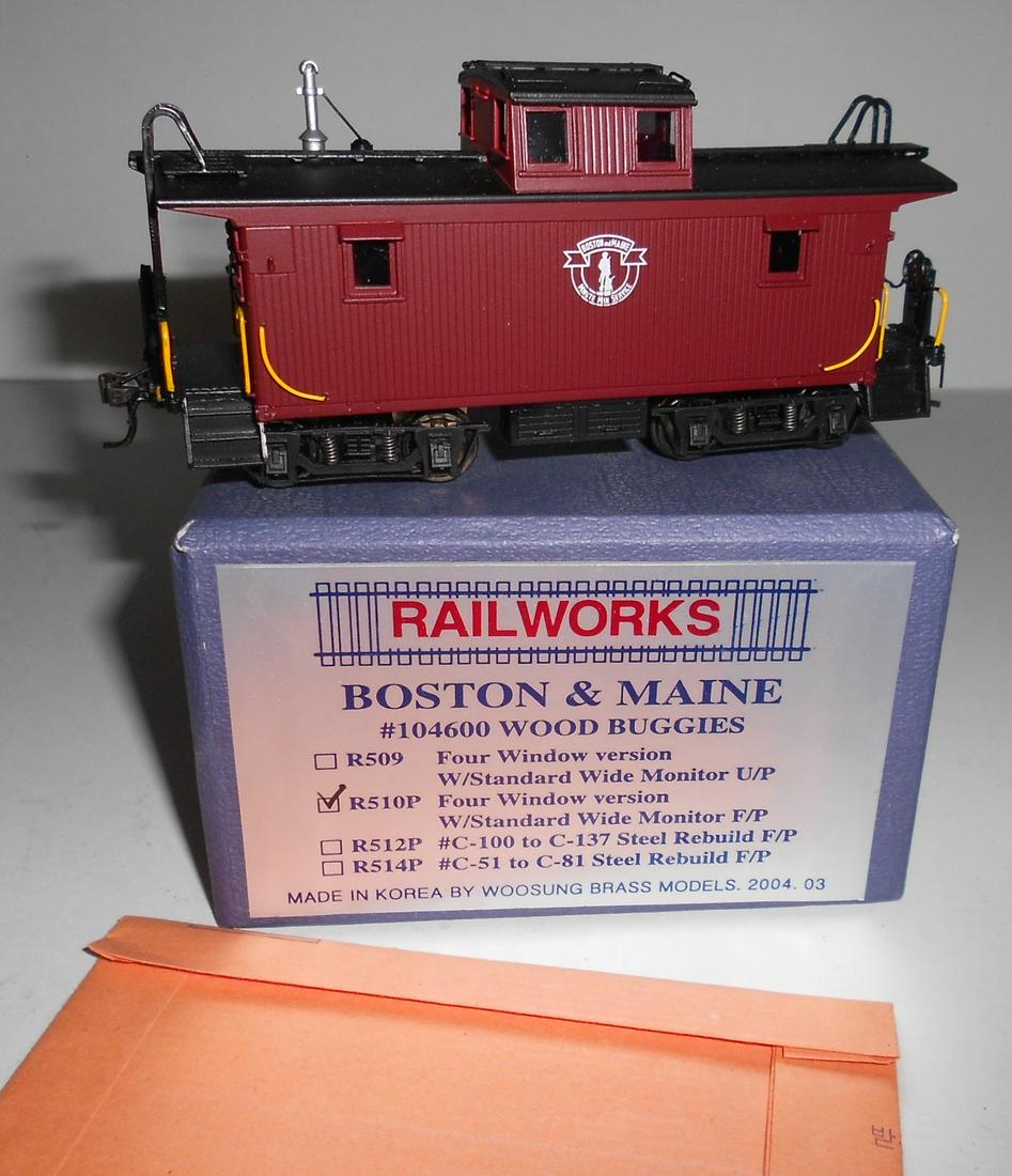 HO Brass - RWK B&M Buggie R510P f/p (1 of 4)