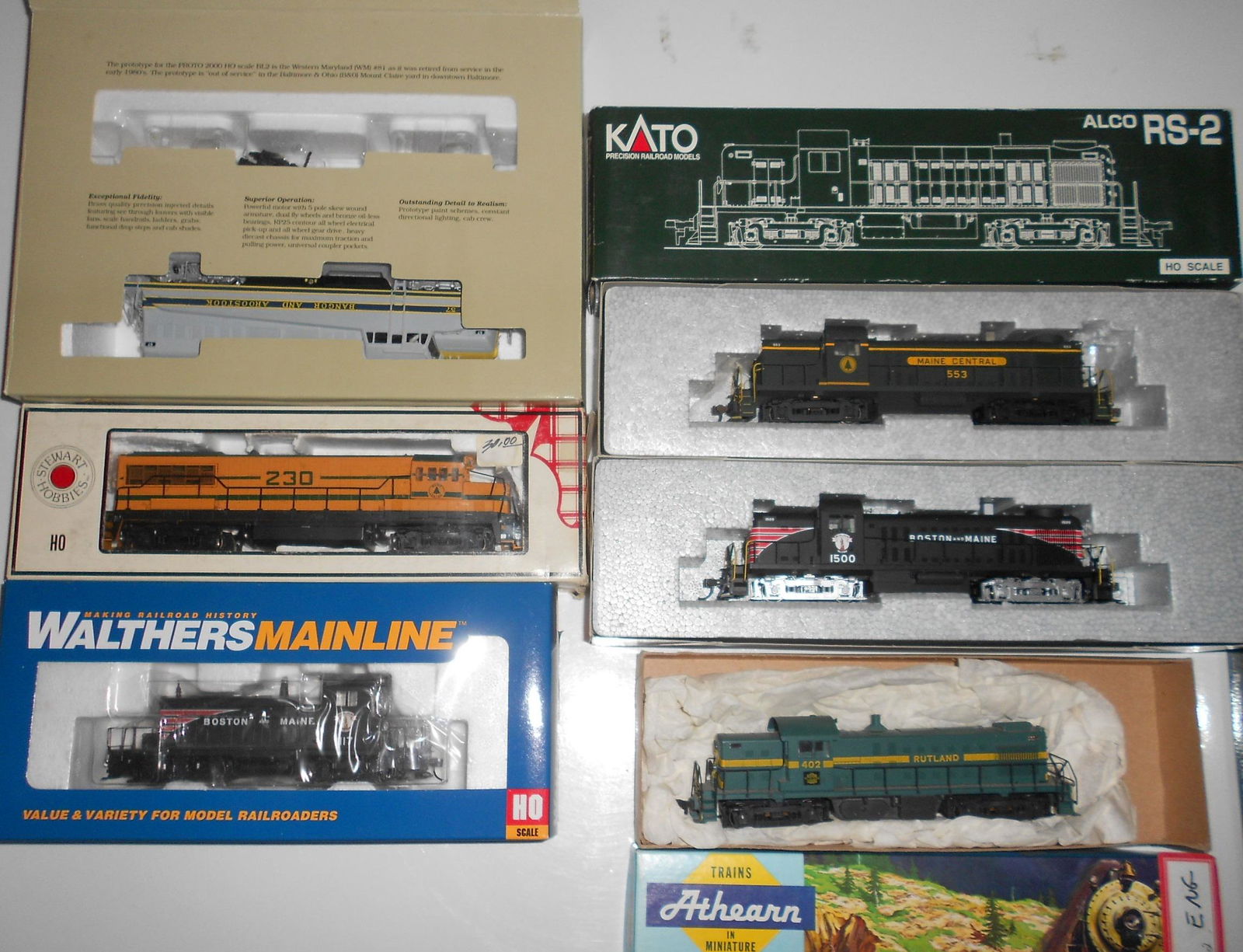 HO Scale New England Diesels 3 are Custom (1 of 2)
