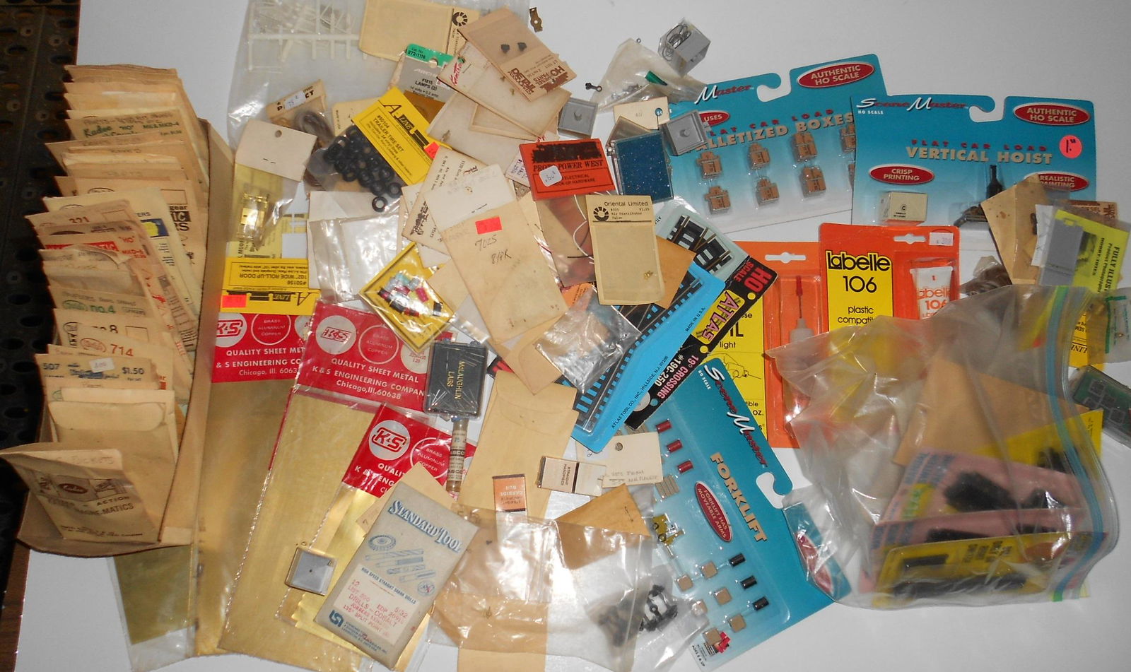 Model Train Parts - HO Scale & Tools (1 of 3)