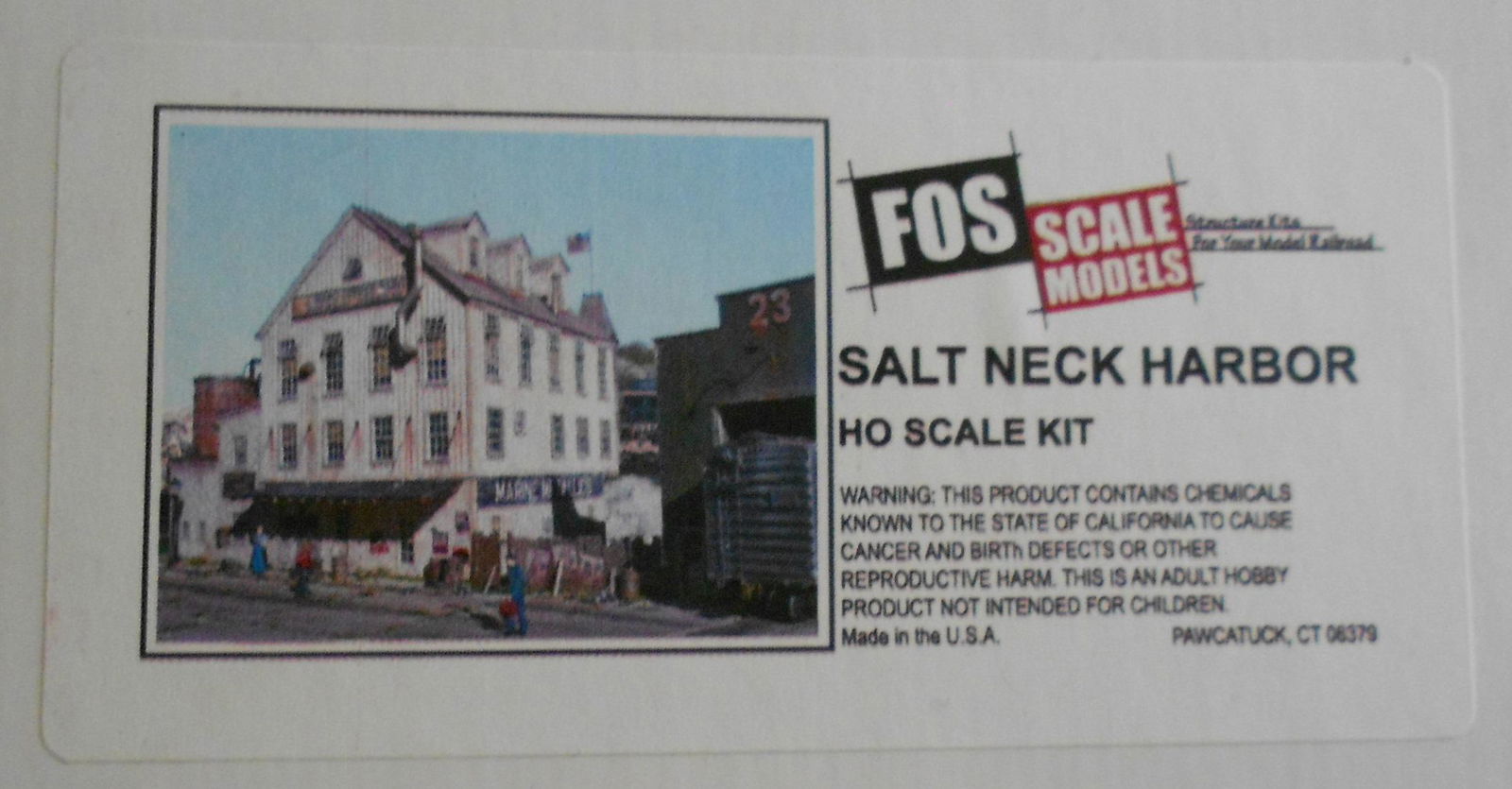 HO Scale FOS scale "Salt Neck Harbor" #170 (1 of 3)