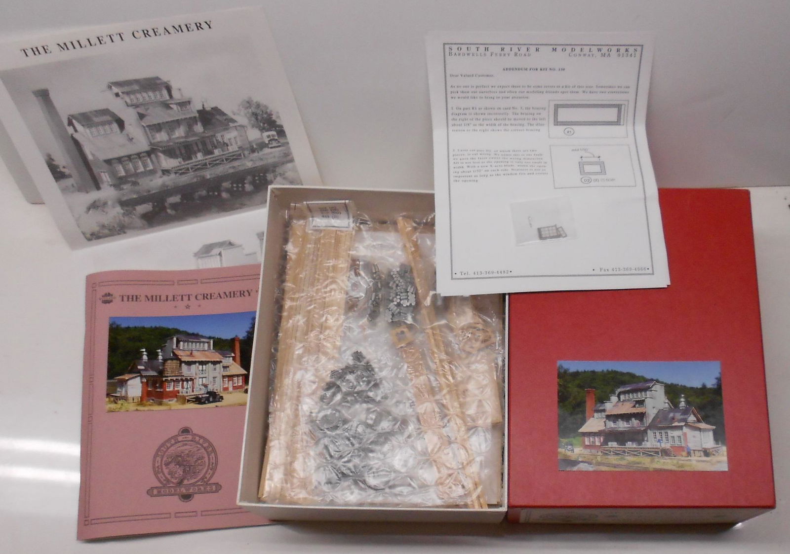 HO Scale Kit - SRMW #130 "Millett Creamery" (1 of 3)