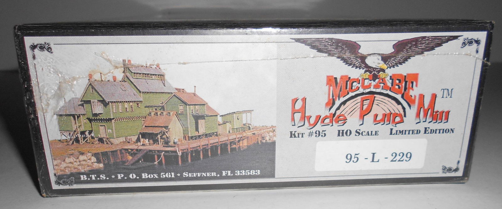 HO Scale B.T.S. Hyde Pulp Mill Structure Kit 95-L-229 (1 of 3)