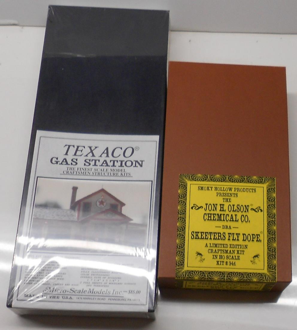 2 HO Scale Kits: Micro-Scale Texaco & Smoky Hollow (1 of 5)