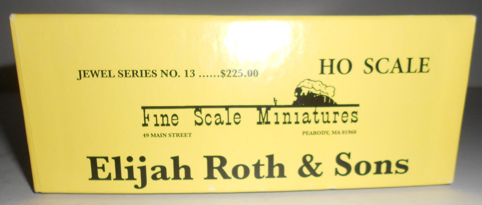 HO Scale FSM Elijah Roth & Sons Kit #JS-13 (1 of 3)