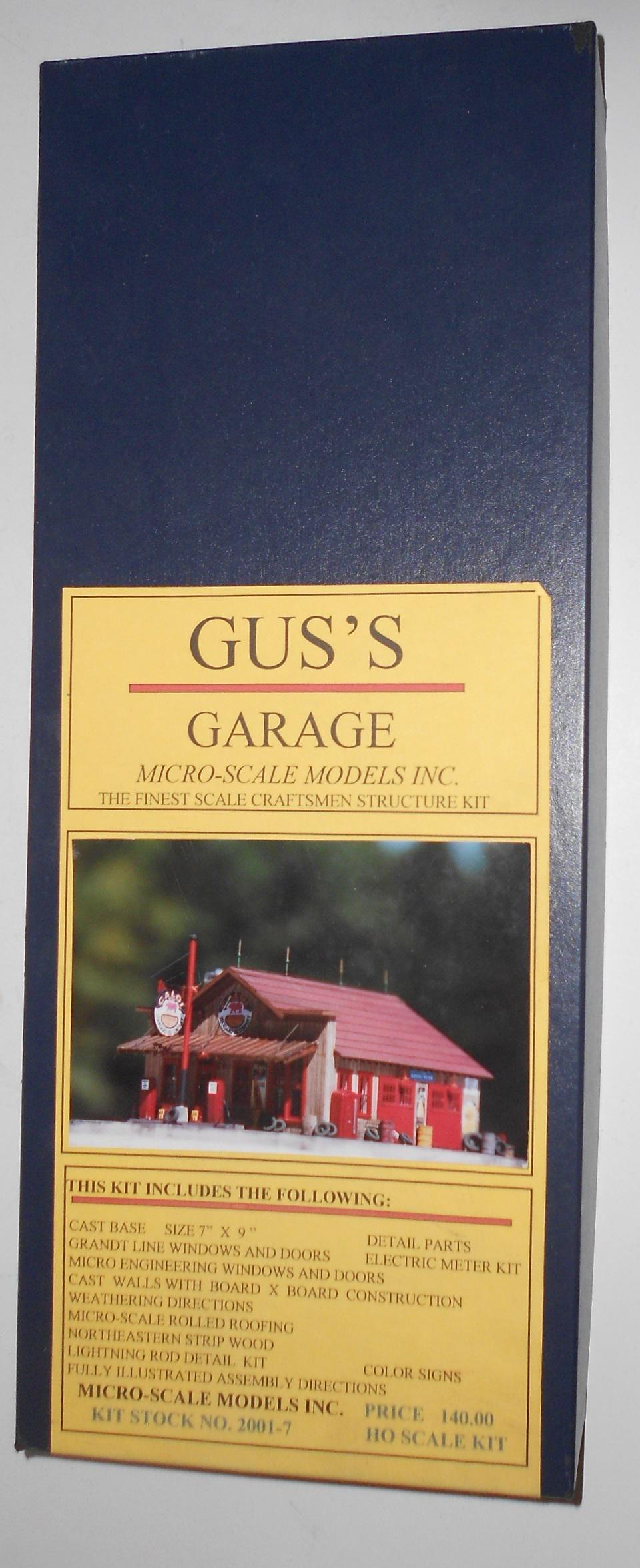 HO Scale Micro-Scale "Gus's Garage" Structure Kit (1 of 3)