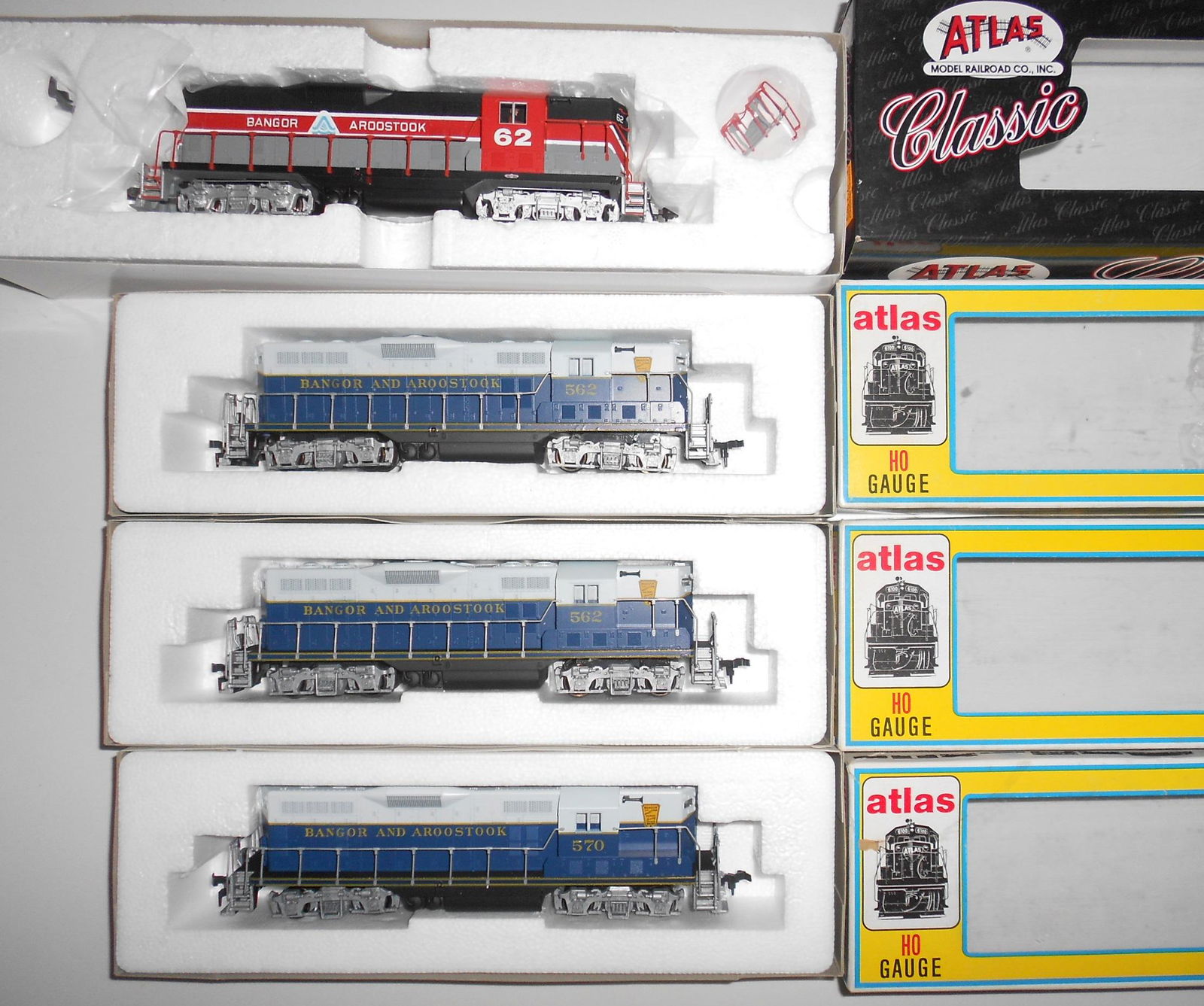 HO Scale Locomotives - 4 Bangor & Aroostook (1 of 3)