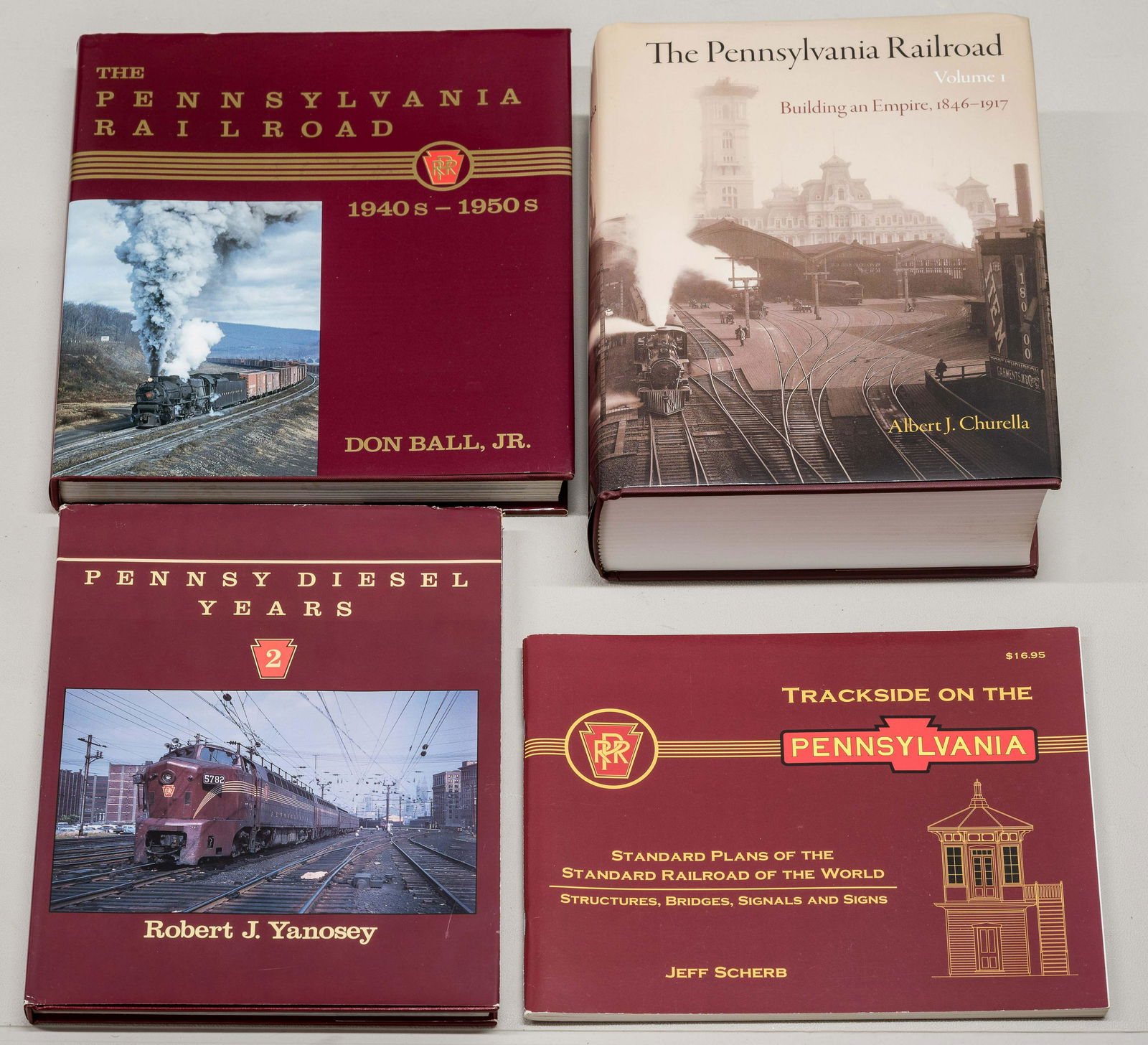 4 PRR Books: Trackside, Diesels 40s-50s more (1 of 1)