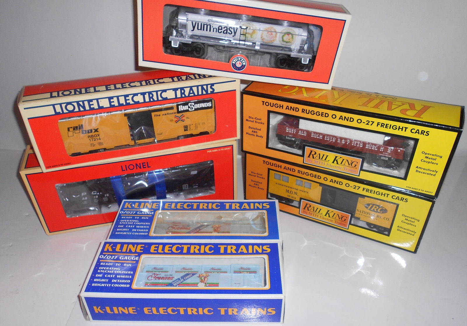 Lionel, Rail King & K-Line Cars (7) (1 of 2)