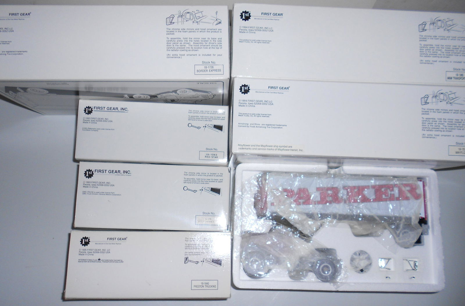 First Gear Die Cast Trucks in Original Cartons 7 (1 of 3)