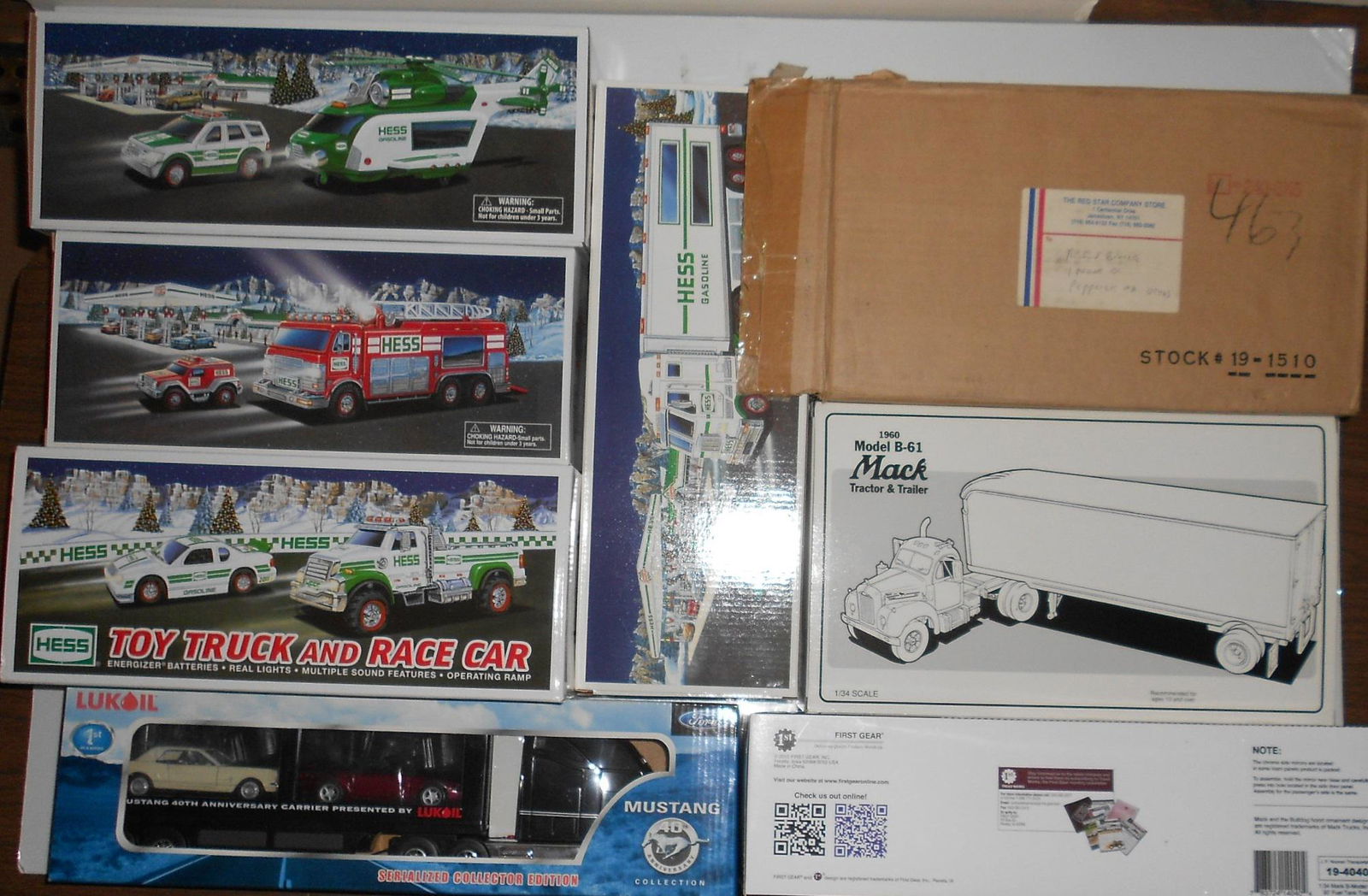 Hess, Lukoil & First Gear Trucks - in boxes 8 (1 of 2)