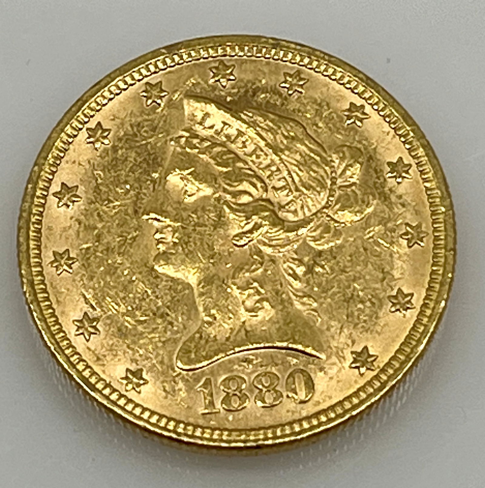 $10 Liberty Head Gold Eagle Coin (1 of 2)