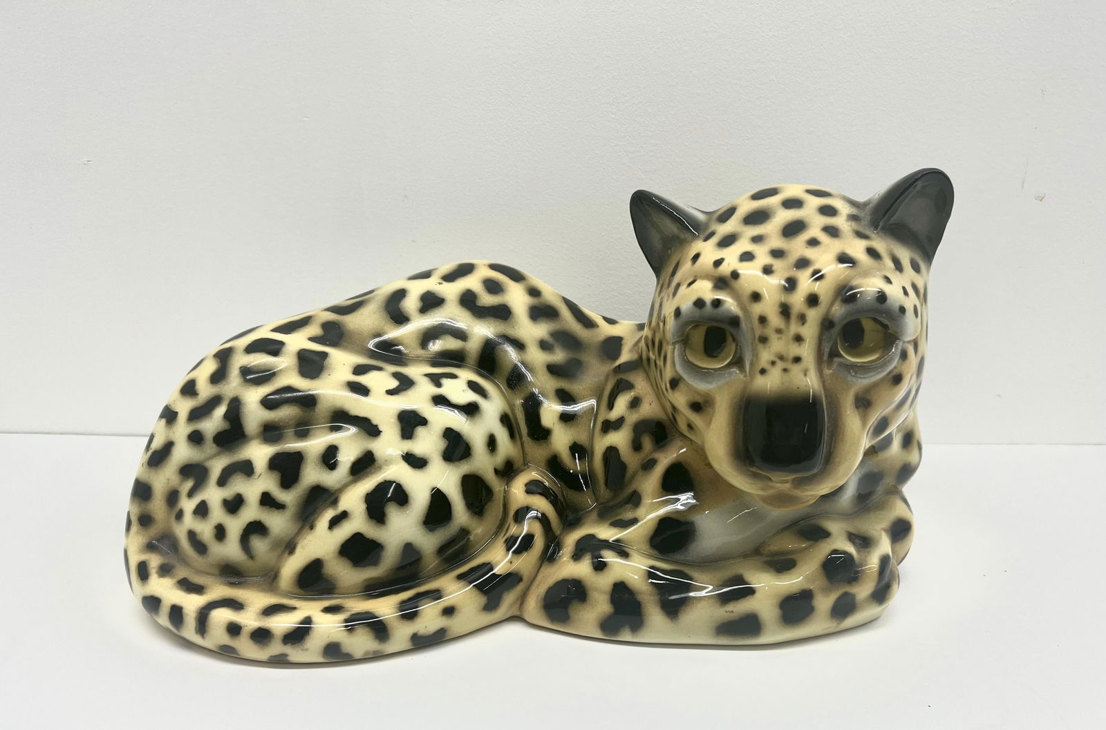 Rare Claes Leopard TV Lamp (1 of 3)