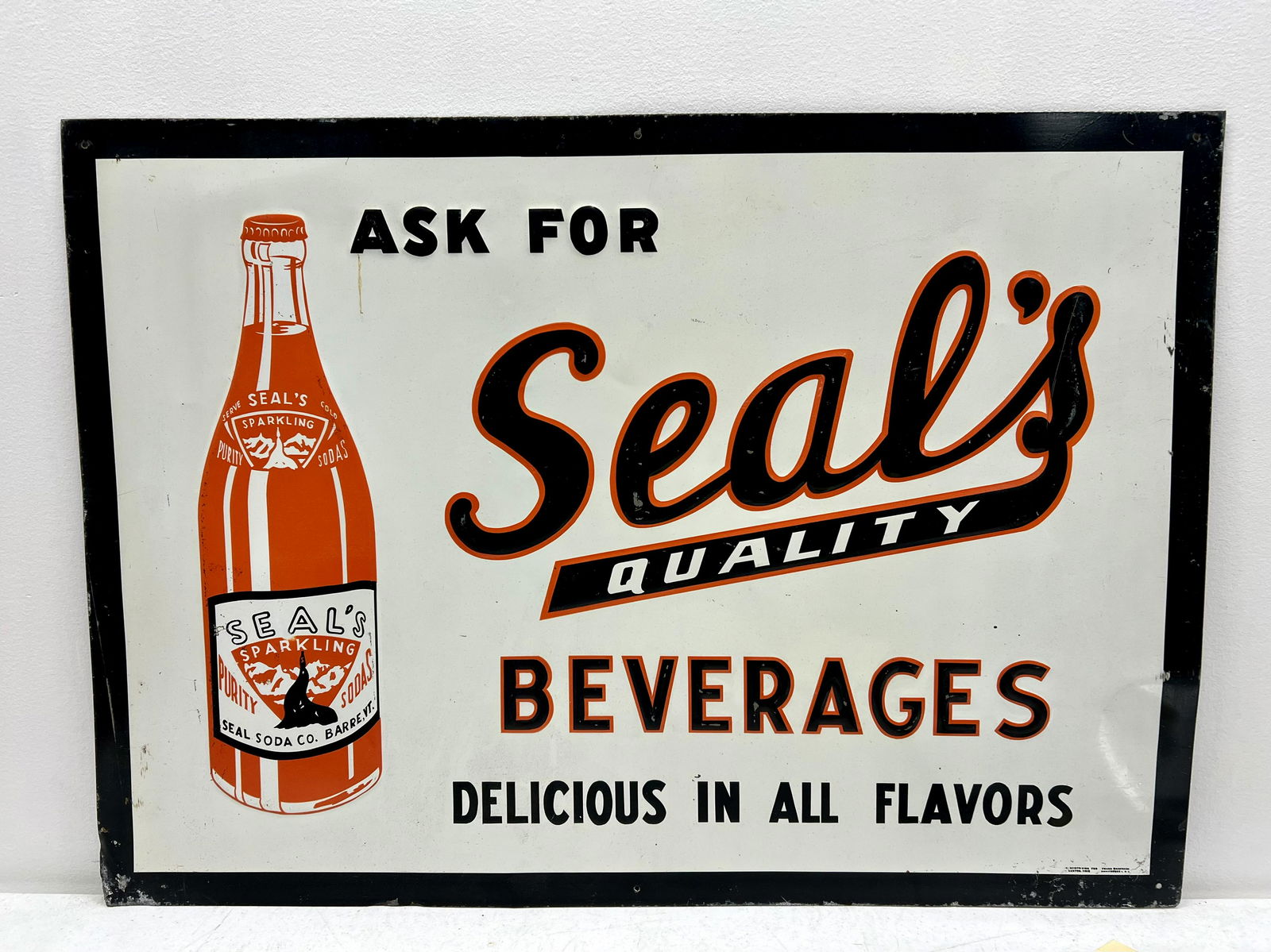 Seal's Quality Bev. Sign (1 of 2)