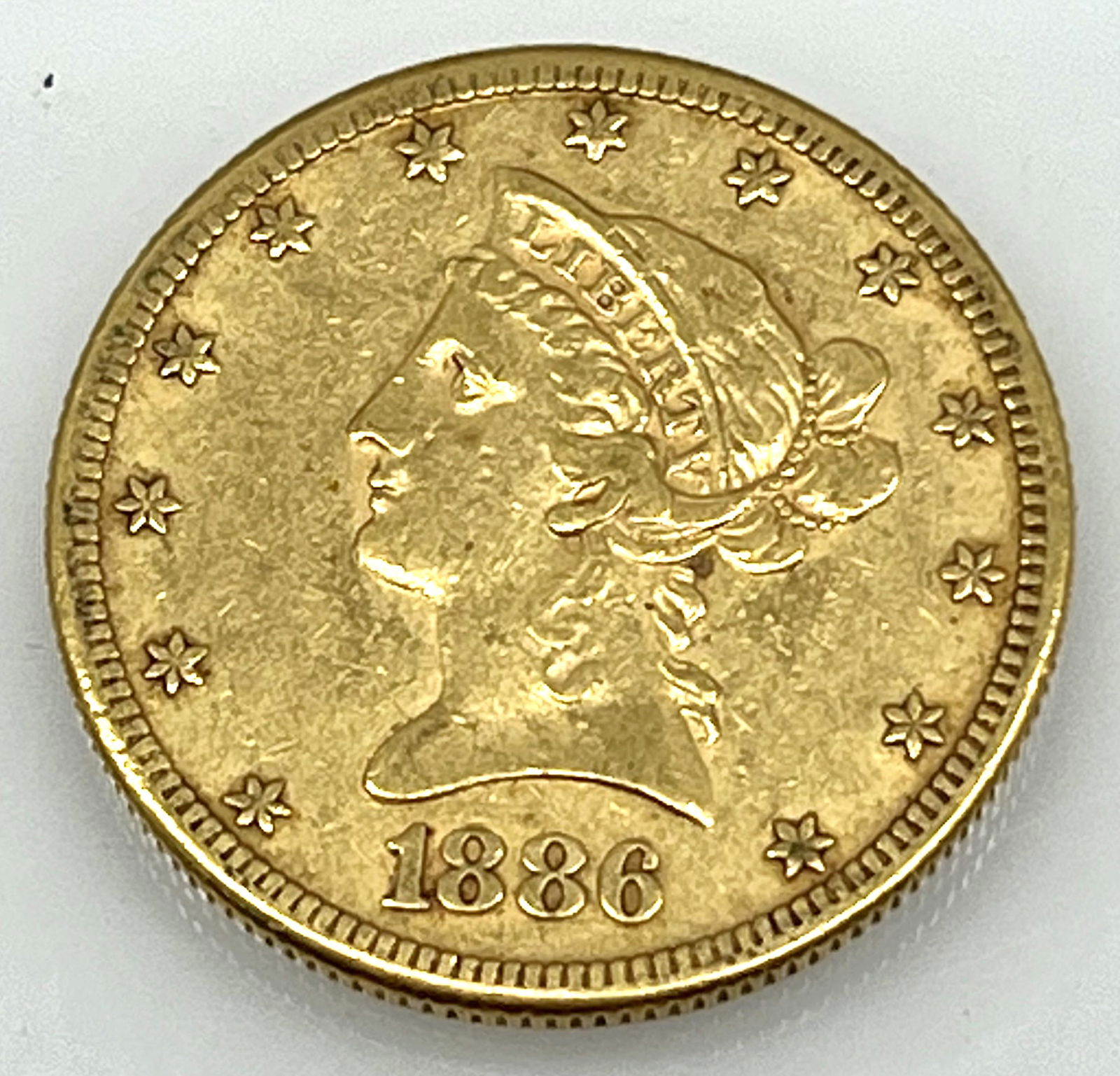 $10 Liberty Head Gold Eagle Coin (1 of 2)