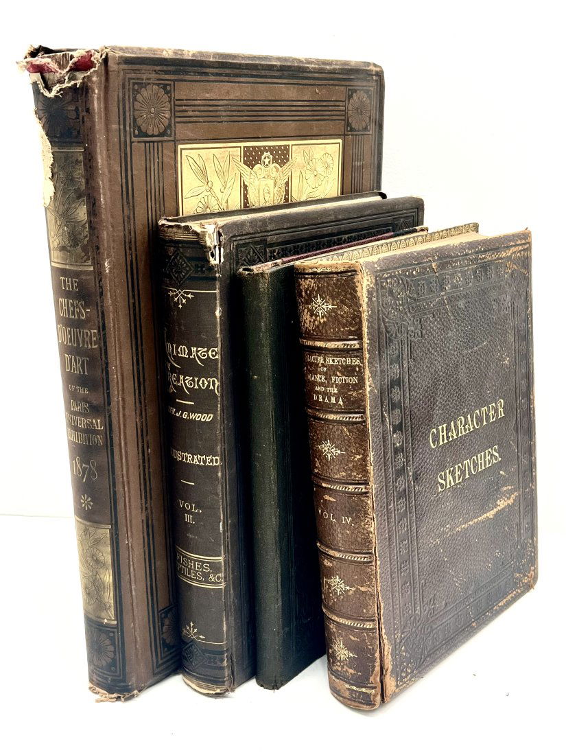 Antique Leather Bound Books (1 of 12)