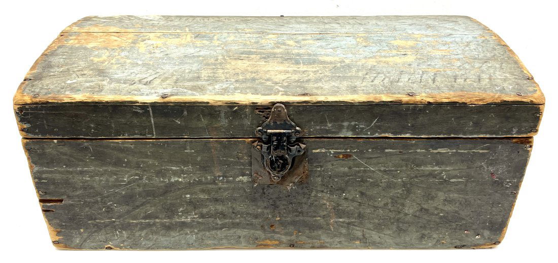 Painted Dome Top Box (1 of 2)