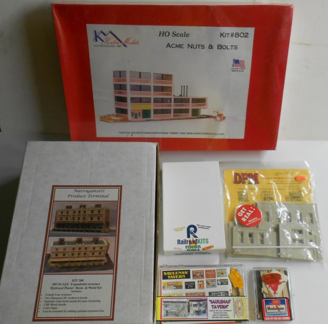 HO Scale Kits - Wood, Plastic, Hydrocal (1 of 3)