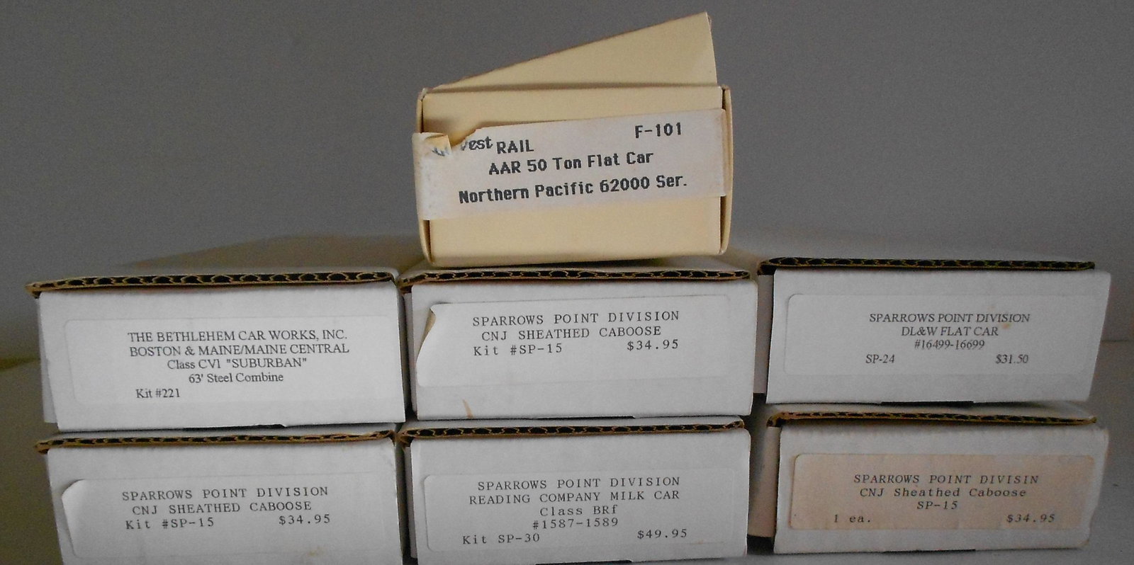 HO Sale Craftsman Car Kits: BCW, Sparrows Point (7) (1 of 3)