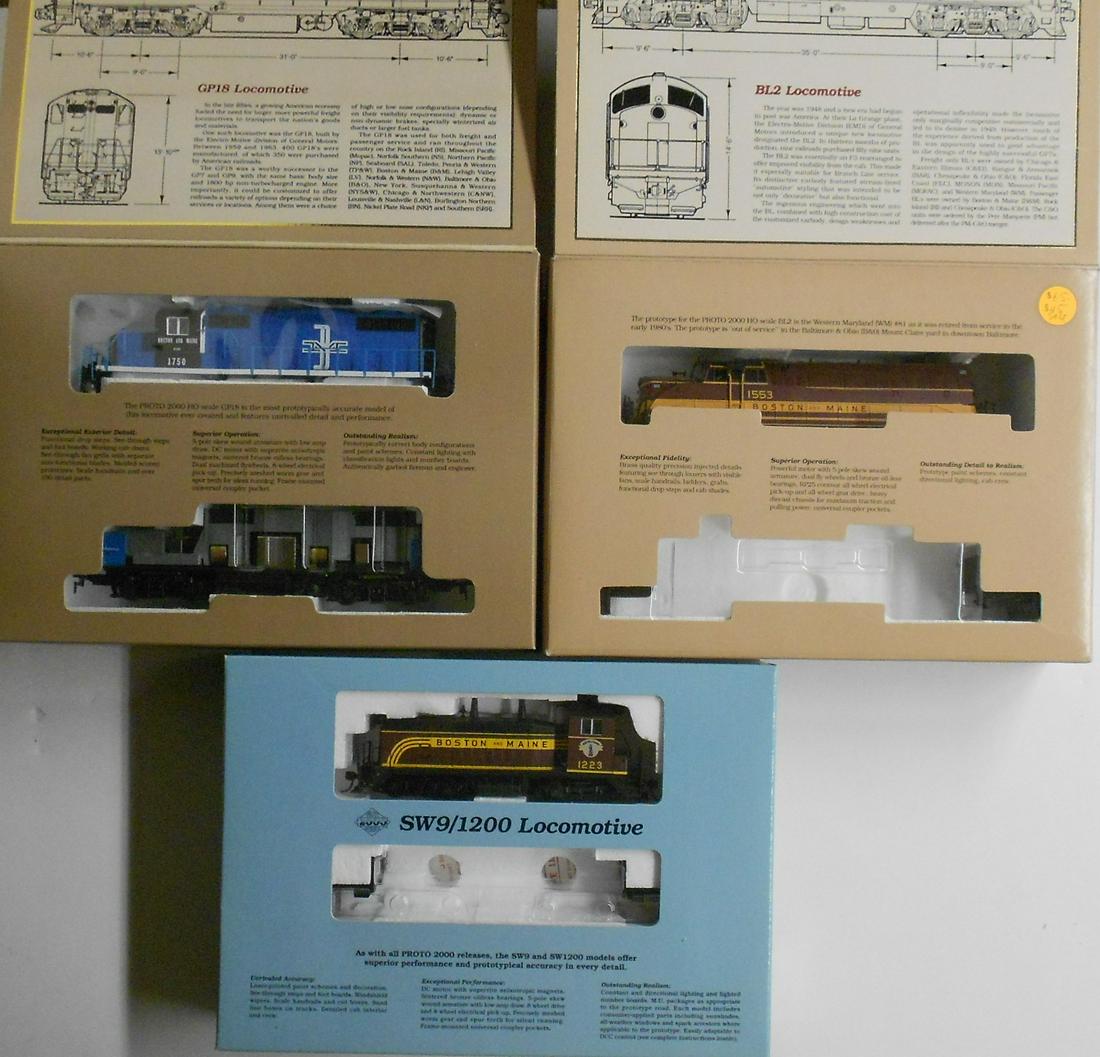 HO Scale - B&M P2K GP-18, SW9, BL-2 (1 of 2)