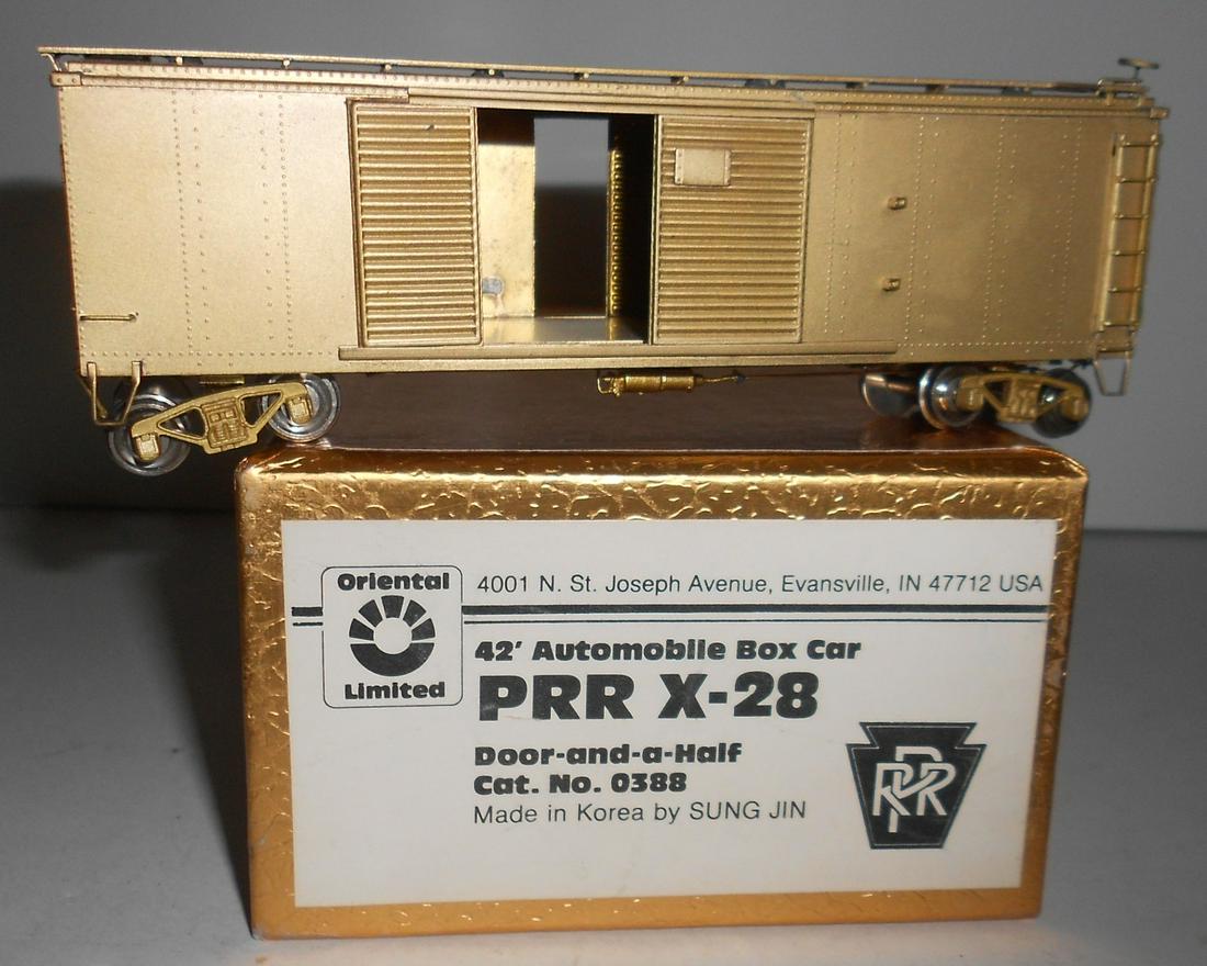 HO Brass Oriental Pennsylvania X-28 Auto Box (1 of 4)