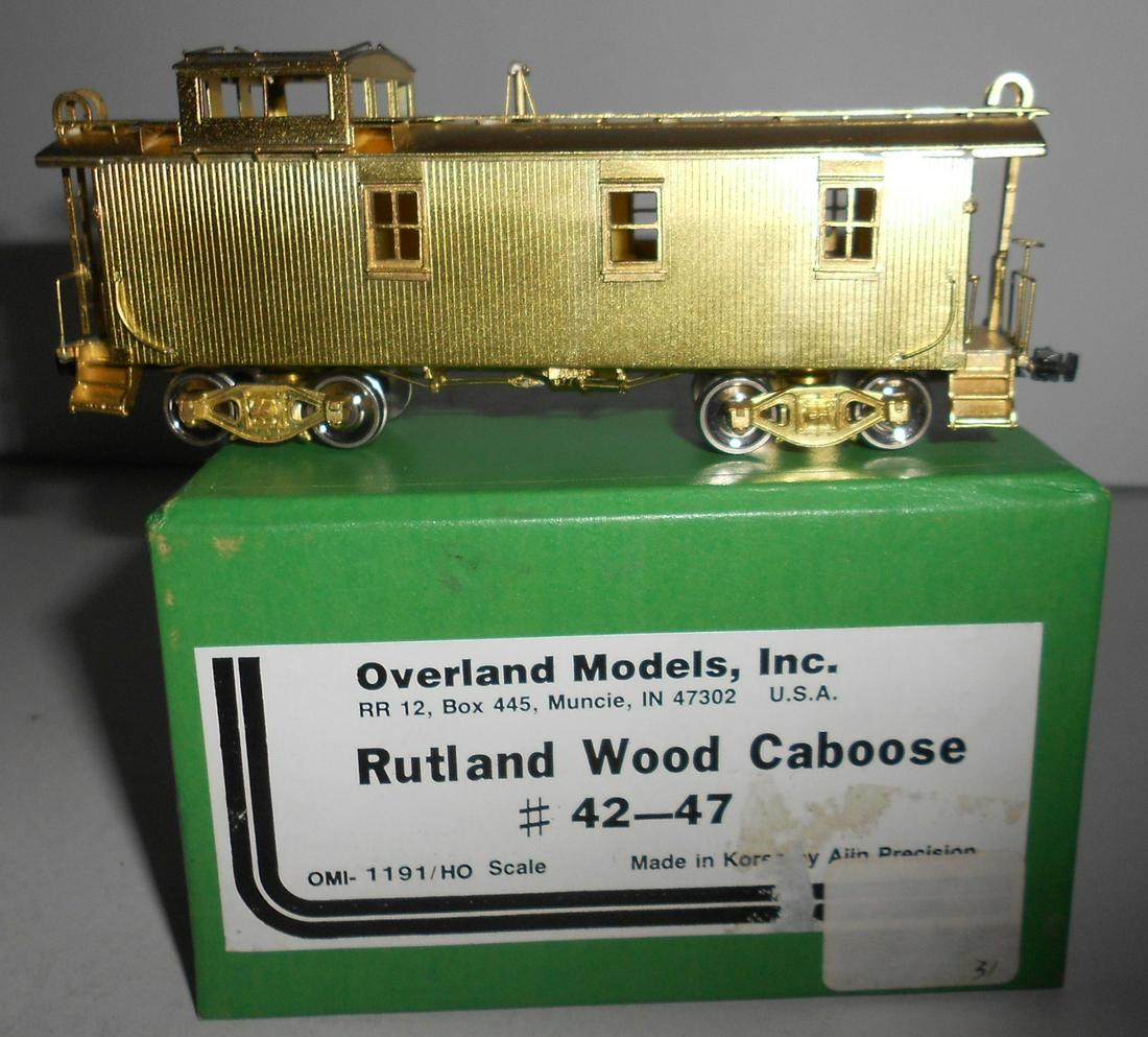 HO Brass - OMI 1191 Rutland Caboose Truss Rods (1 of 4)