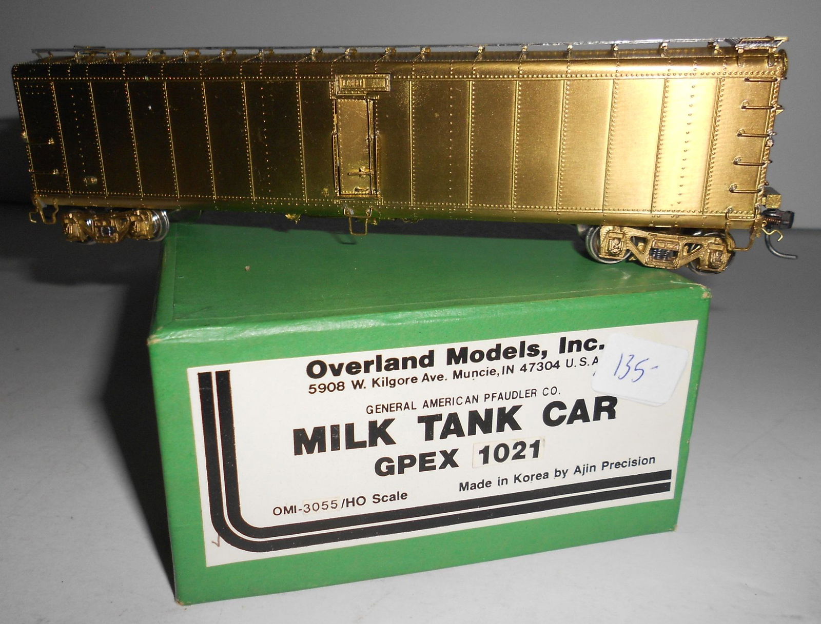 HO Brass - OMI 3055 GPEX 1057 Milk Tank Car (1 of 3)