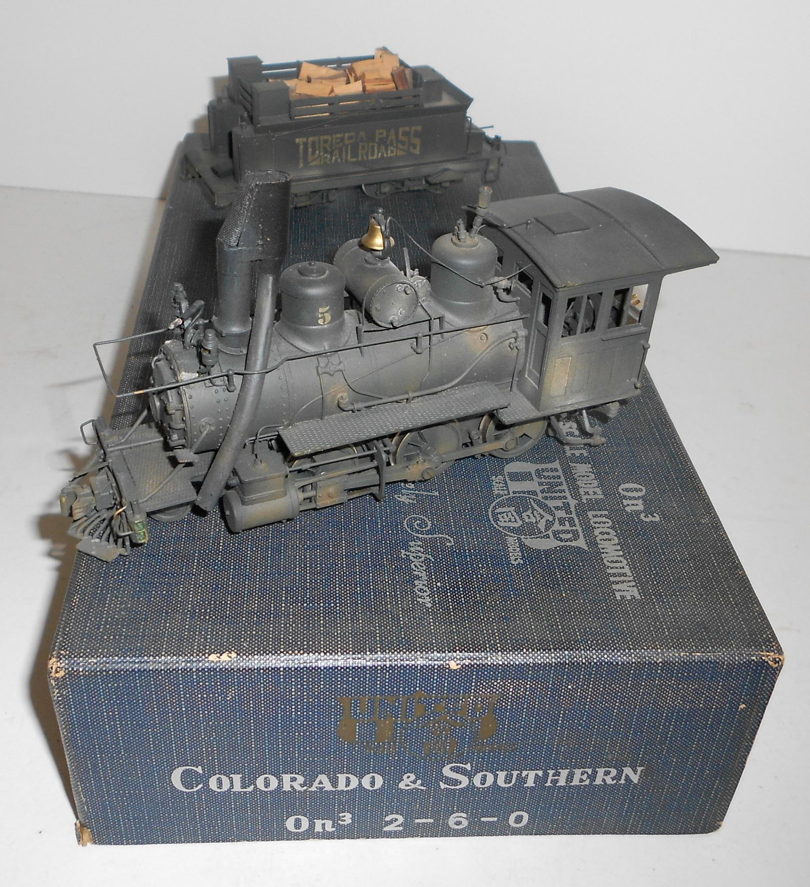 On3 Brass PFM 2-6-0 Colorado & Southern c/p (1 of 10)