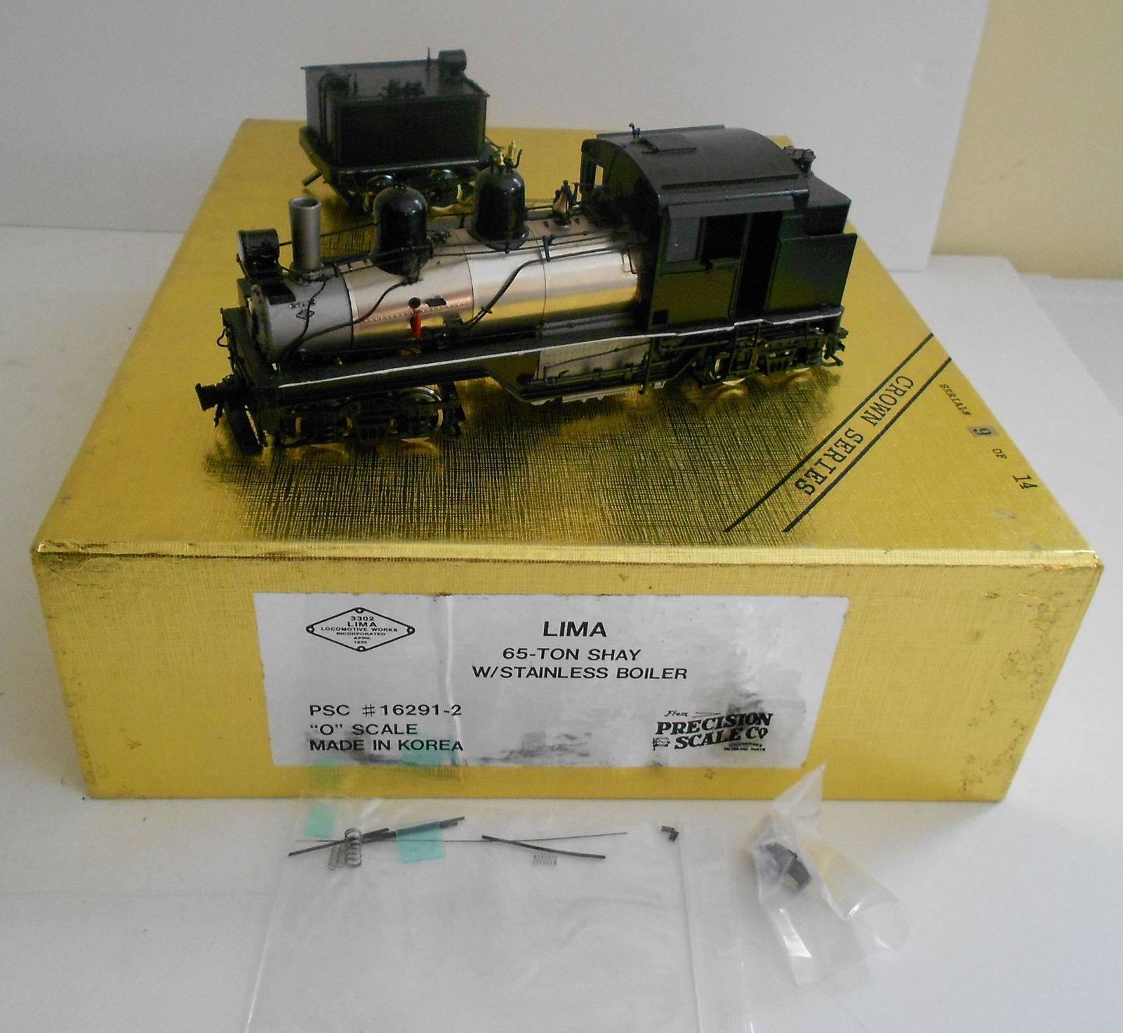 Westside Model HASSINGER LUMBER SHAY完成品 Westside Model