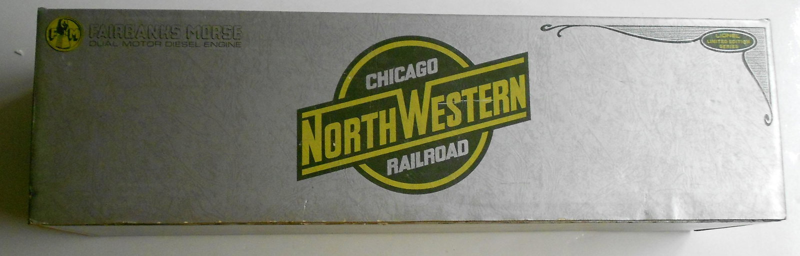 Lionel C&NW FM Diesel Limited Edition #8056: Lionel Limited Edition Chicago & NorthWestern Fairbanks Morse diesel locomotive. Box has a couple of dings but locomotive seems very clean with no use.