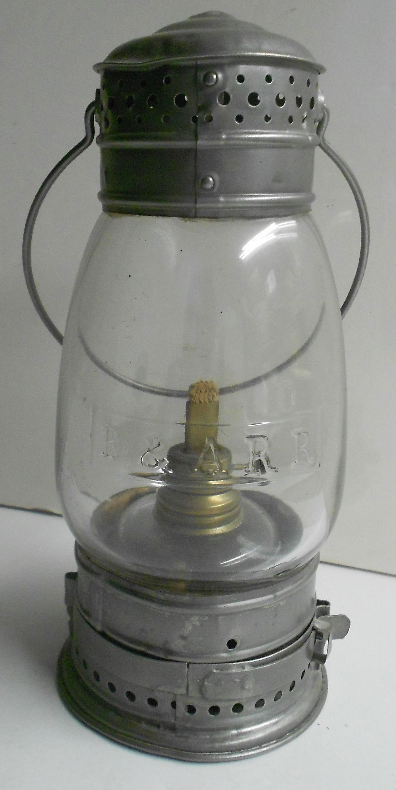 Boston & Albany Cast B&A RR Fixed Globe Lantern (1 of 7)