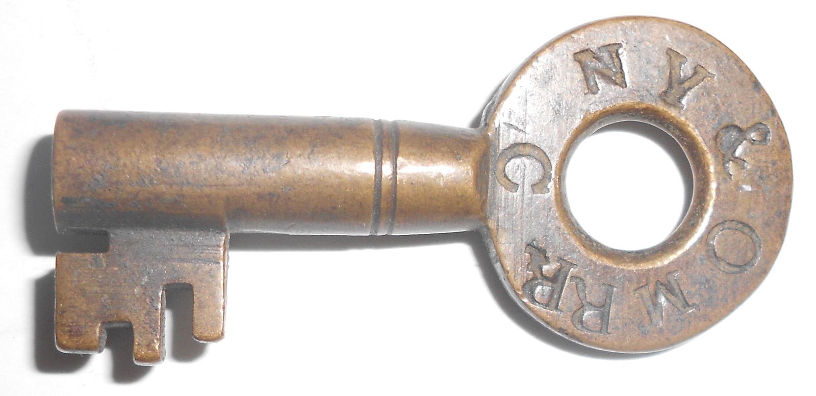 New York & Oswego Midland Switch Key by T. Slaight (1 of 2)