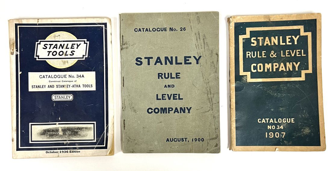 Stanley Tool Catalogs Auction