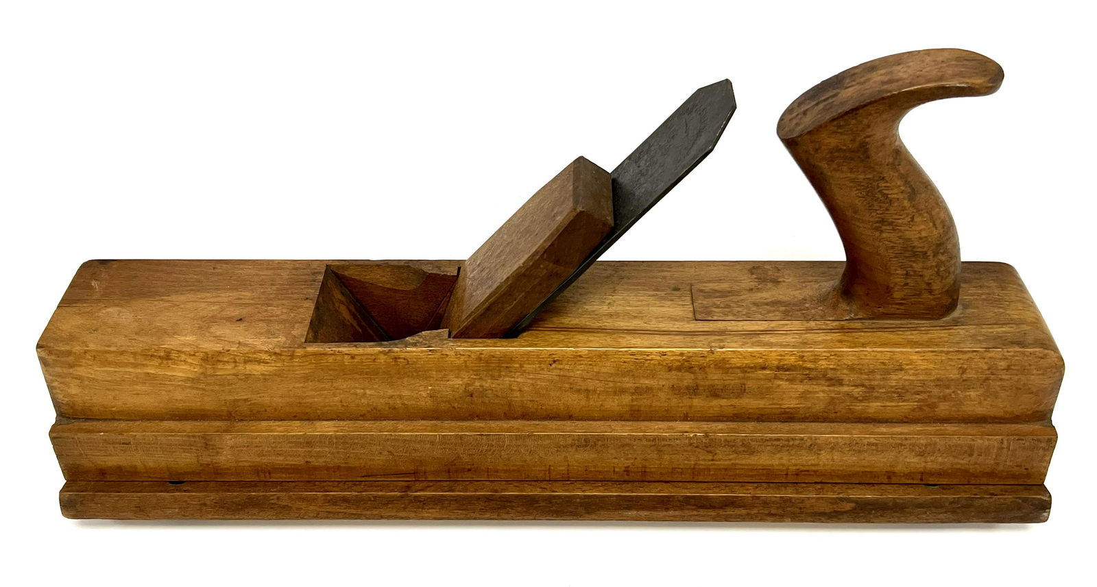 Wooden Plane Marked F. J. Gouch Worcester Mass. (1 of 4)