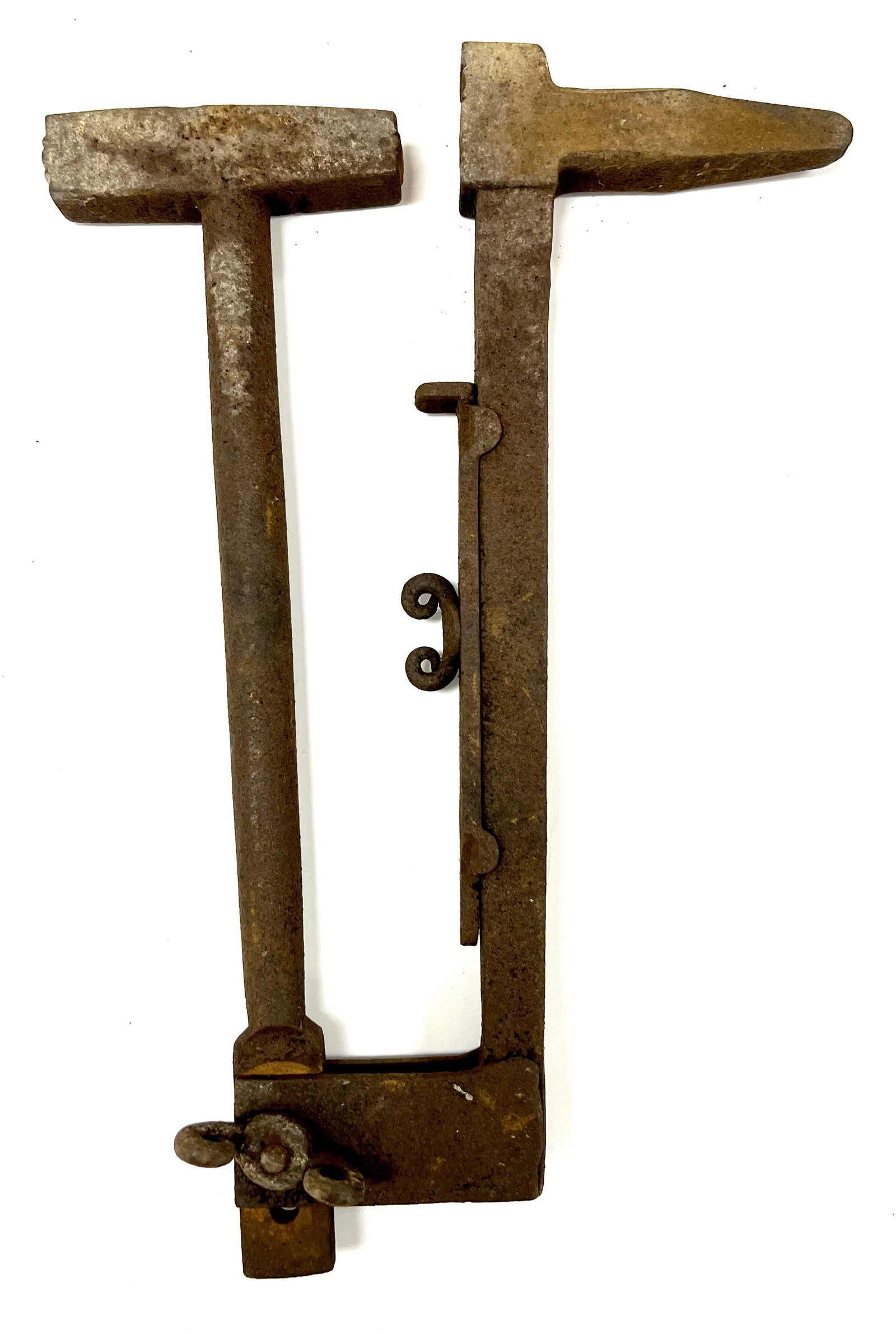 Tin-Knocker Swaging Tool: Tin-Knocker Swaging Tool. Has Rust 16"