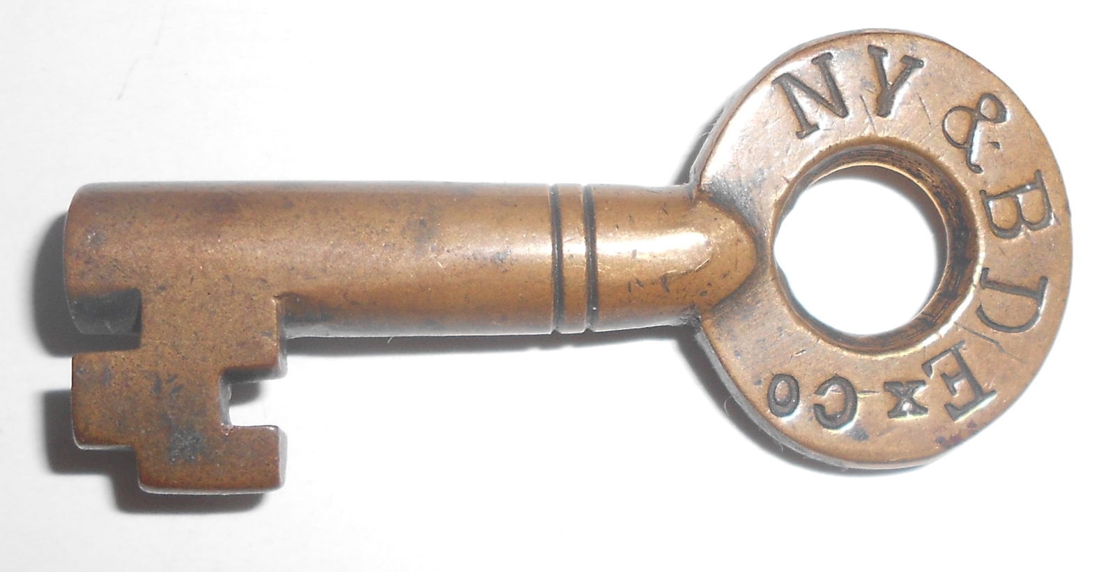 Ny&bd Ex. Co. Brass Switch Key By Sherburne Auction
