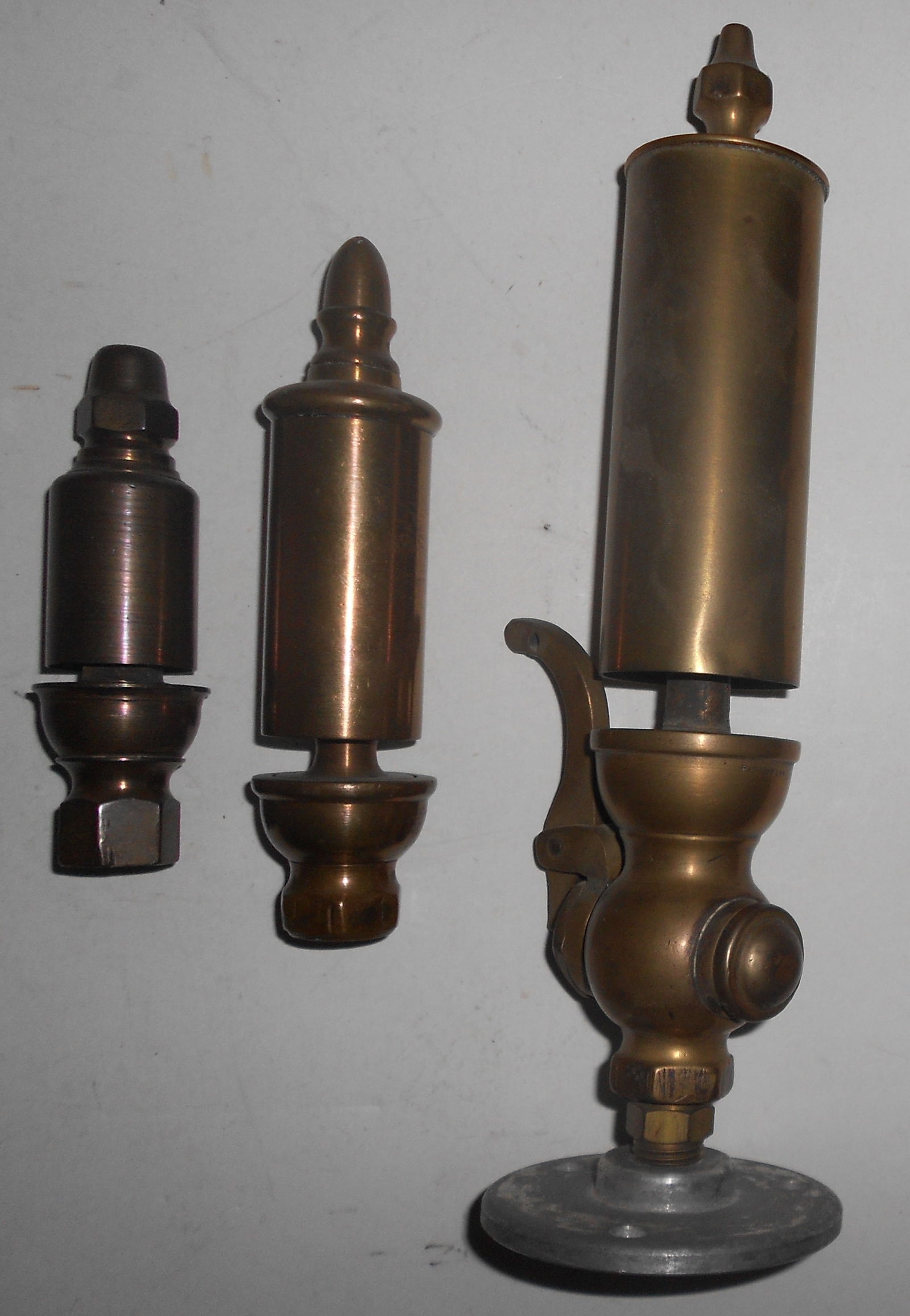 3 Brass Whistles, one is Patent Applied For (1 of 3)