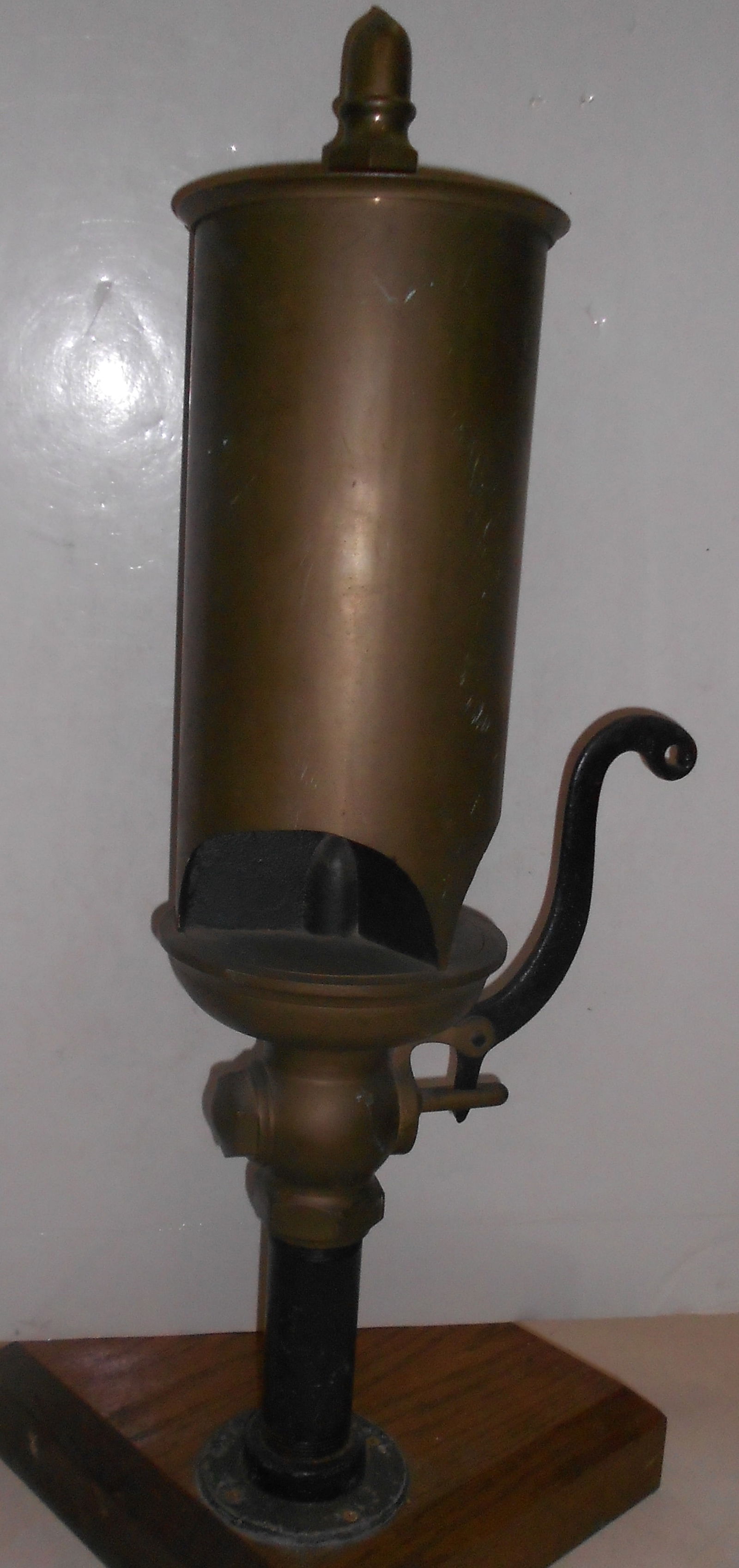 Brass Steam Whistle from Steam Locomotive 6" Diameter, 3 Chime (1 of 5)