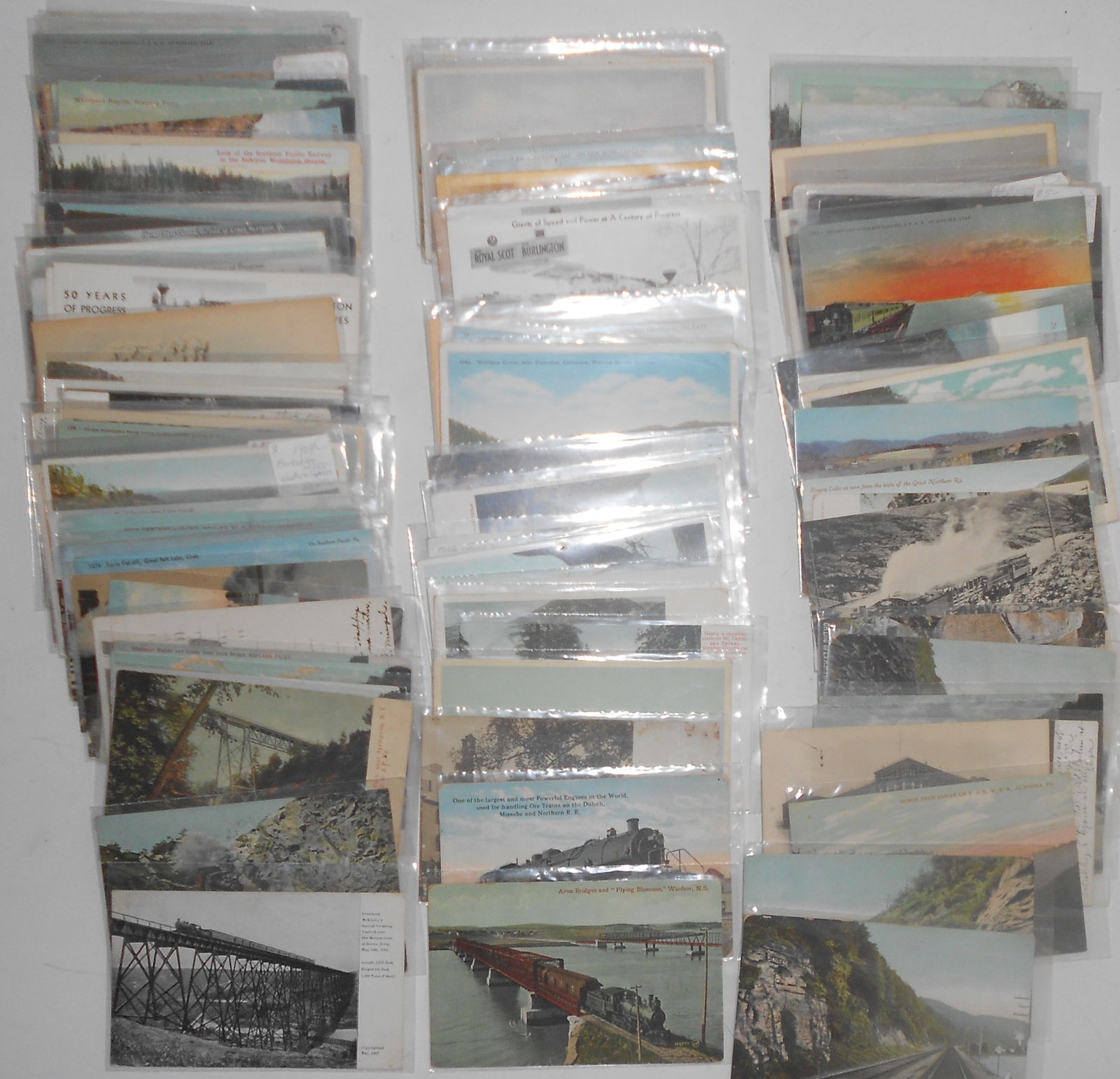 Railroad Postcards - Views (100+) (1 of 2)